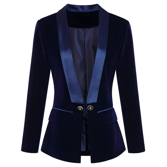  The Camille Velvet Slim Fit Blazer - Multiple Colors -  - DYAVOR® 