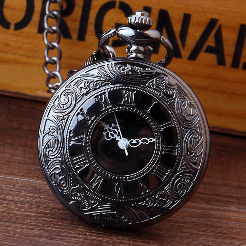 Retro Vintage Antique Steampunk Quartz Pocket Watch for Men Women - Unisex Style Watches - DYAVOR® 