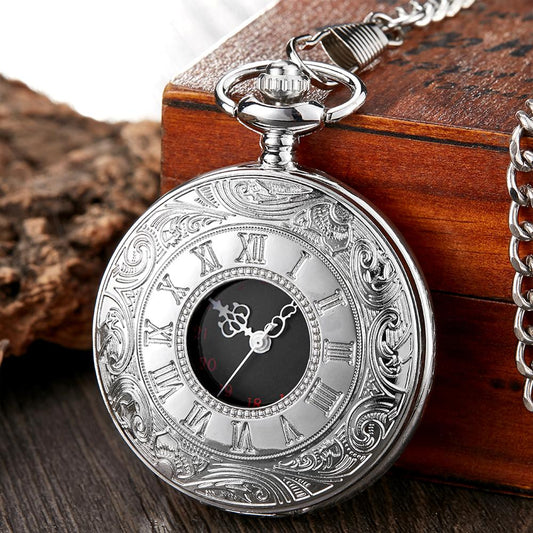  Retro Vintage Antique Steampunk Quartz Pocket Watch for Men Women - Unisex Style Watches - DYAVOR® 