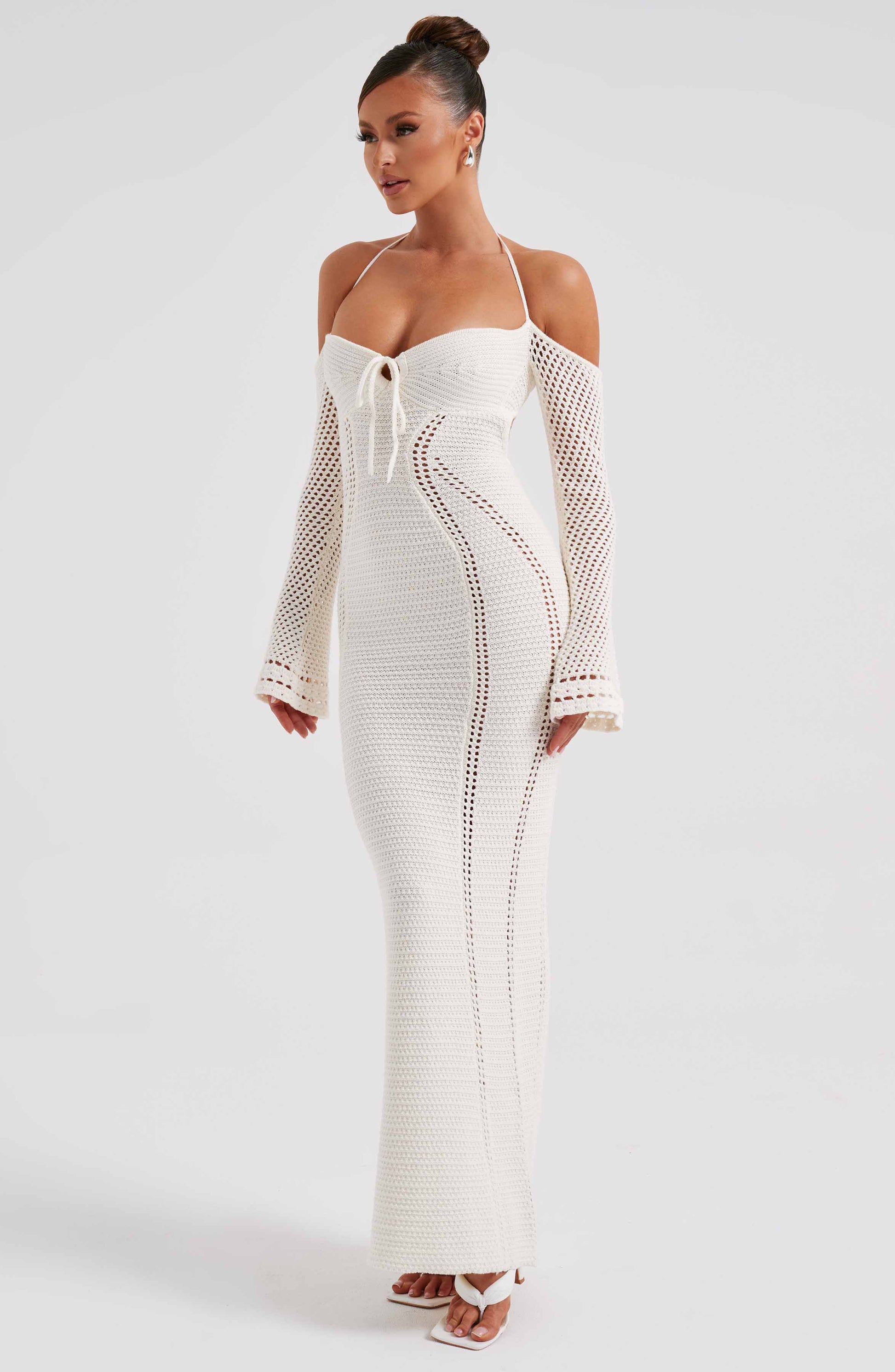  Samariah Maxi Dress - White - Dress - DYAVOR® 