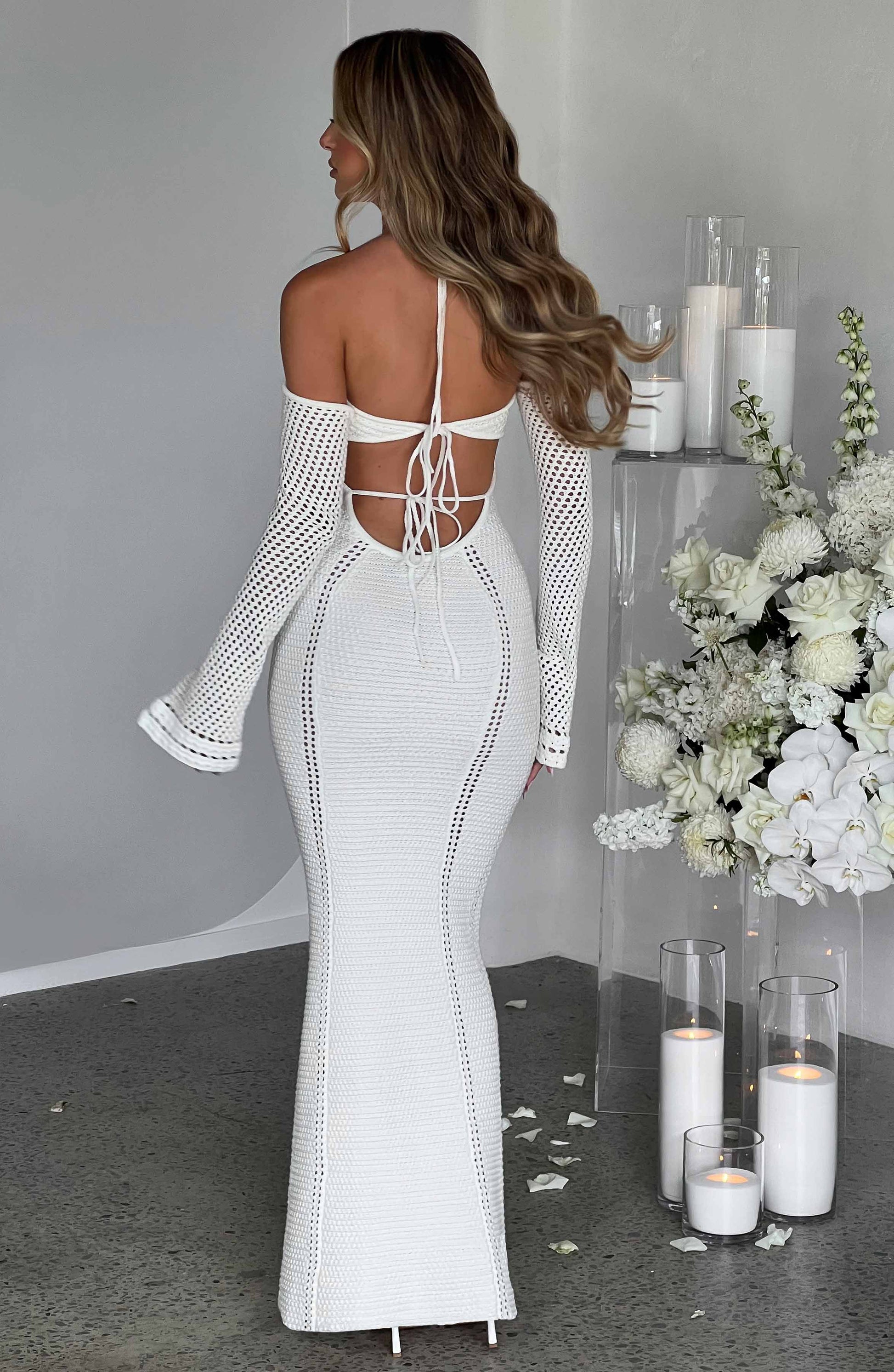  Samariah Maxi Dress - White - Dress - DYAVOR® 