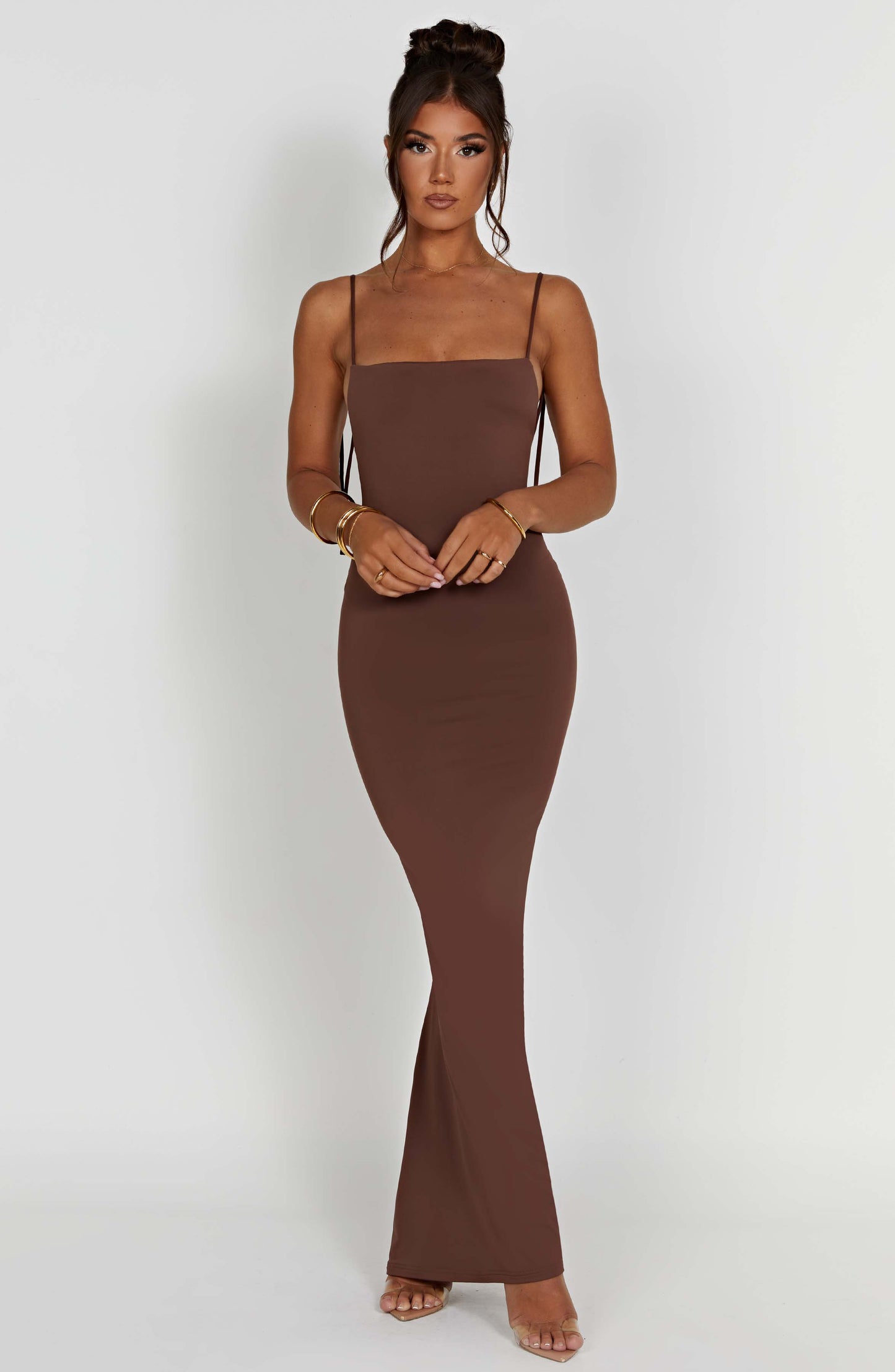  Sanya Maxi Dress - Chocolate - Dress - DYAVOR® 