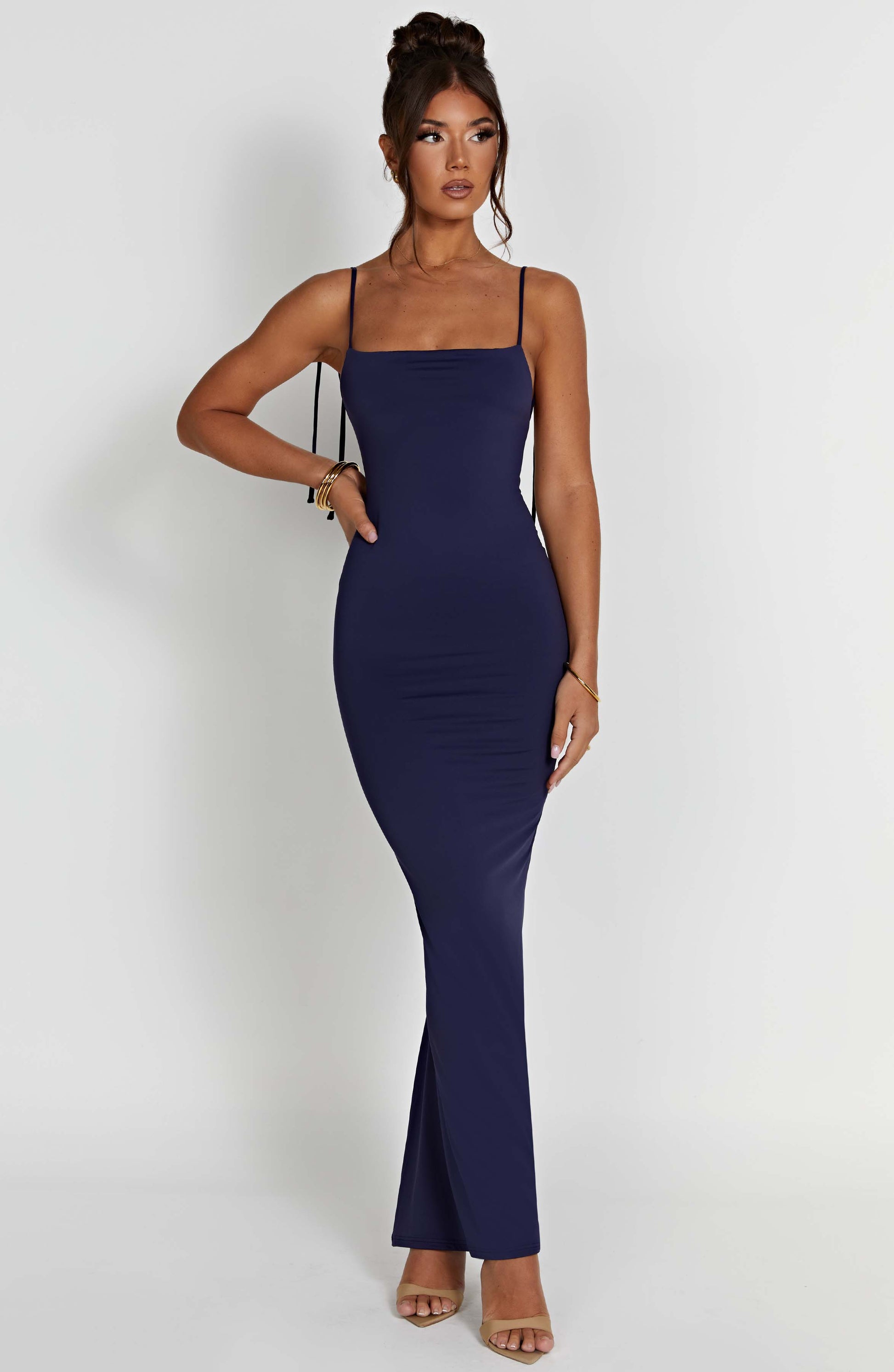  Sanya Maxi Dress - Navy - Dress - DYAVOR® 