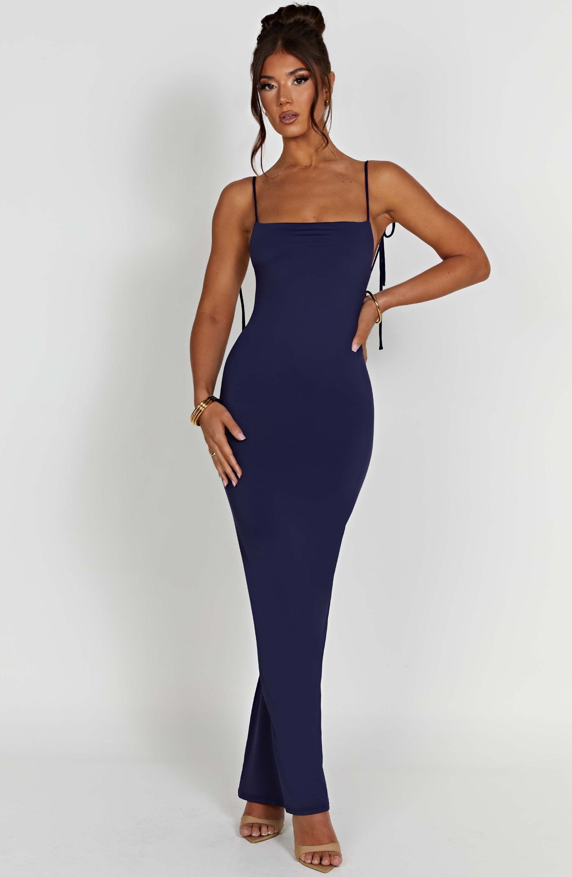  Sanya Maxi Dress - Navy - Dress - DYAVOR® 