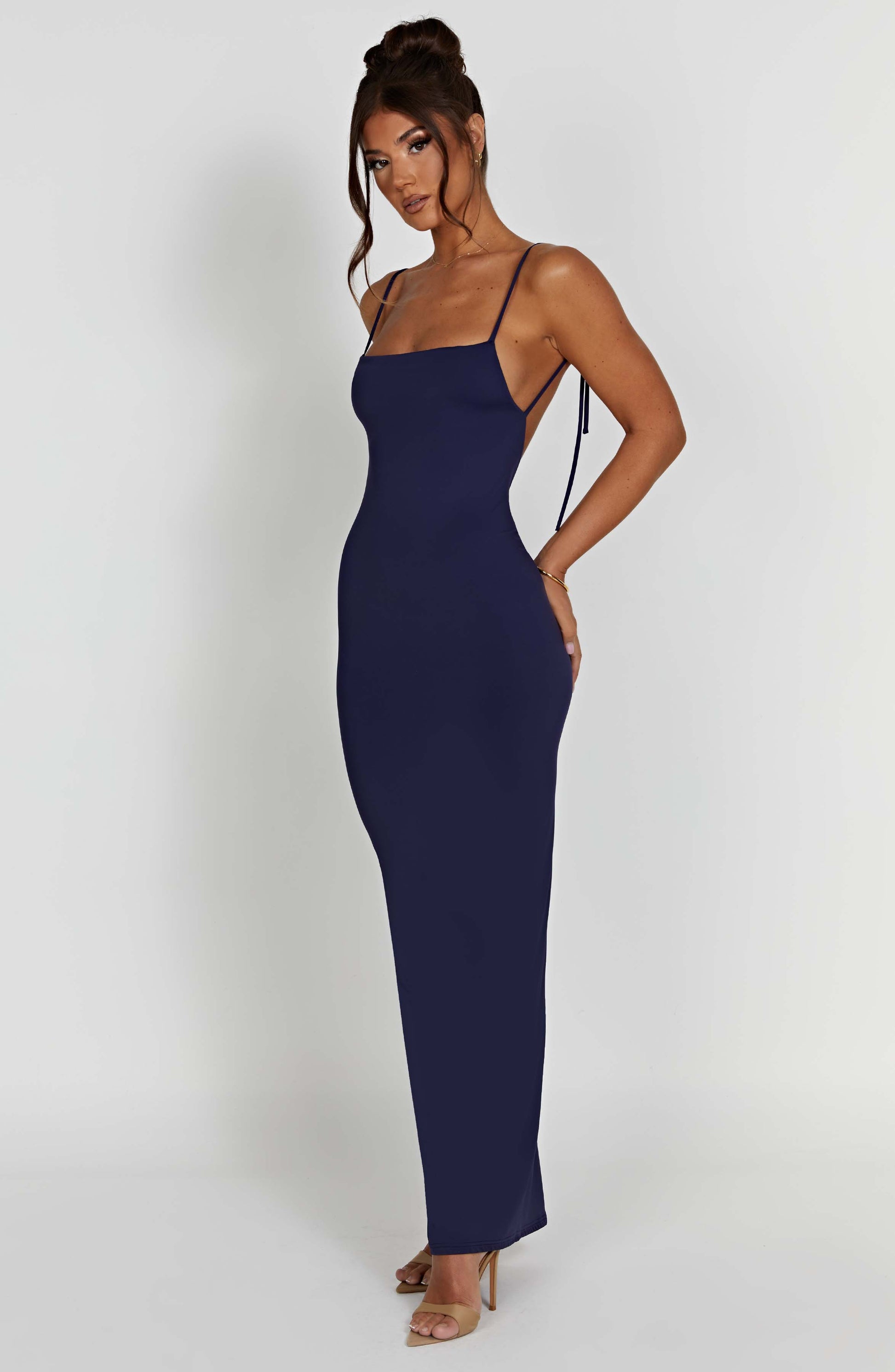  Sanya Maxi Dress - Navy - Dress - DYAVOR® 