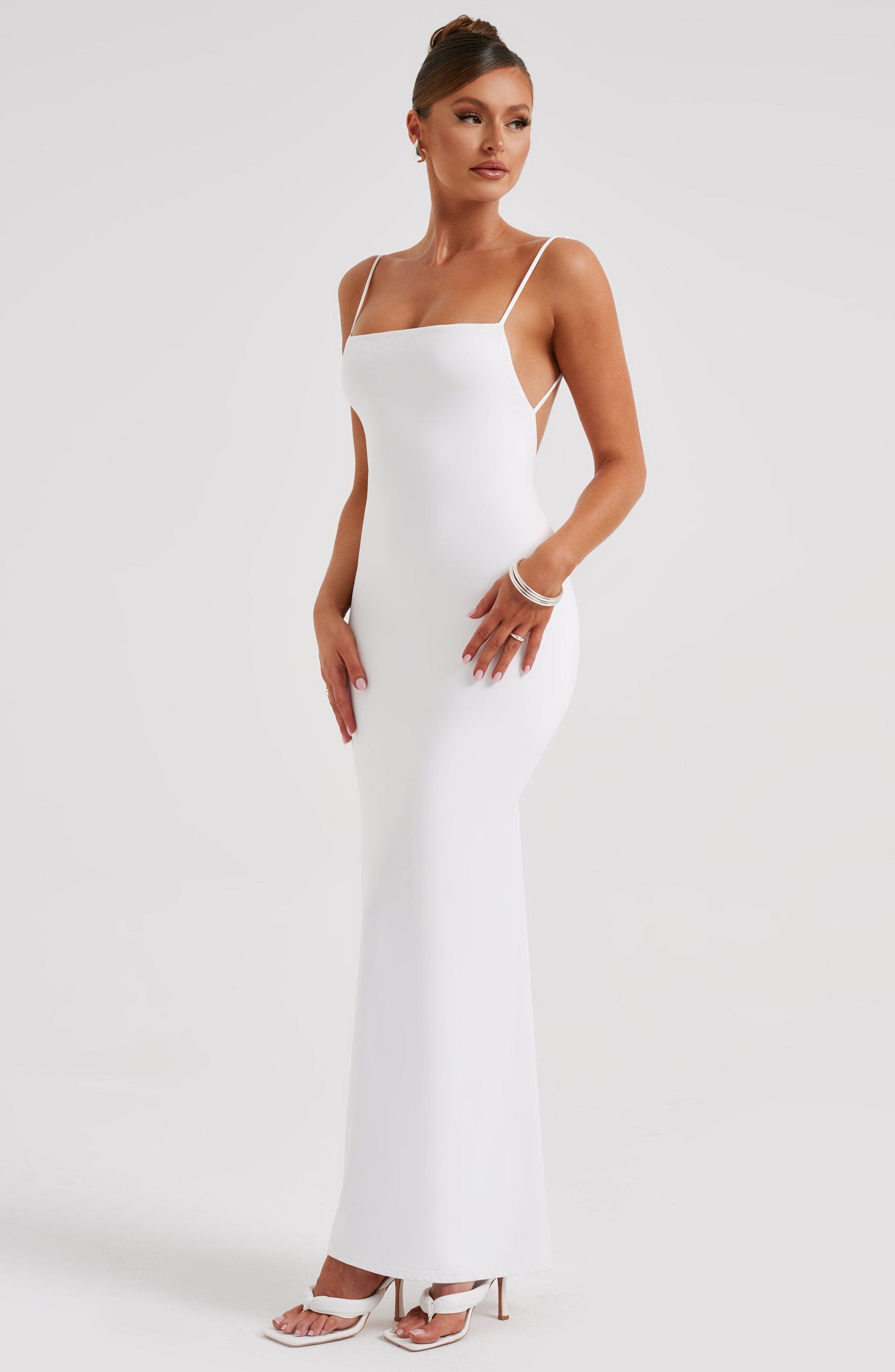  Sanya Maxi Dress - White - Dress - DYAVOR® 