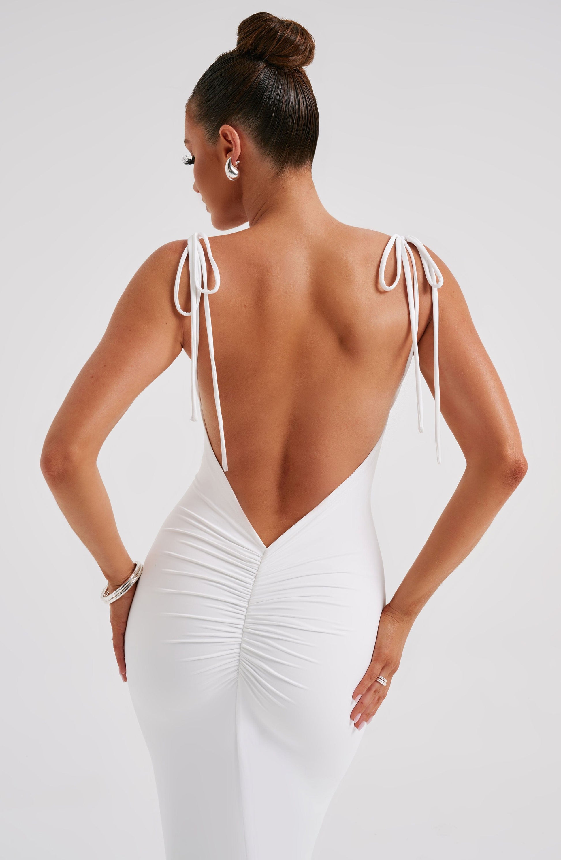  Sanya Maxi Dress - White - Dress - DYAVOR® 