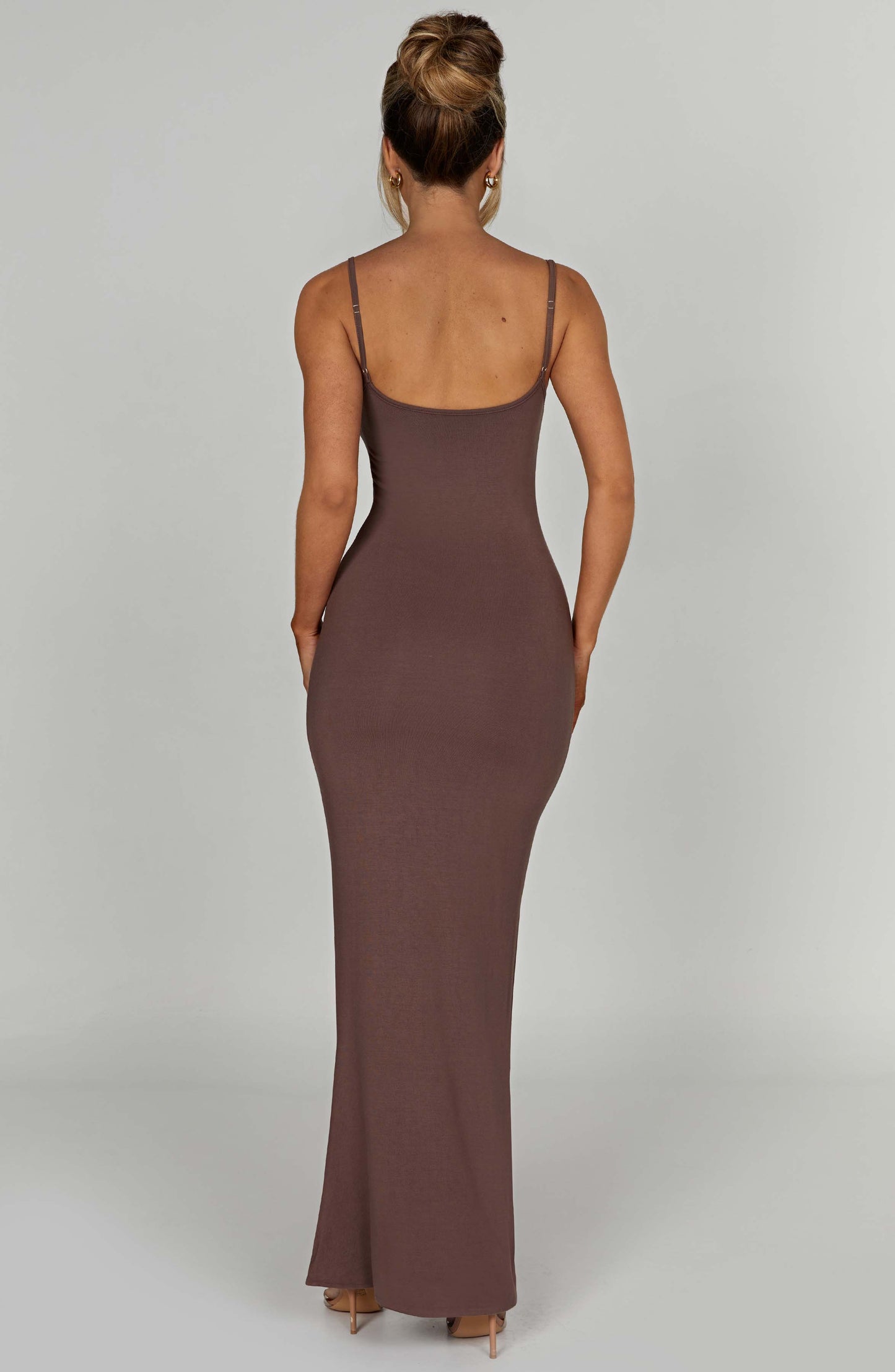  Saskia Maxi Dress - Chocolate - Dress - DYAVOR® 