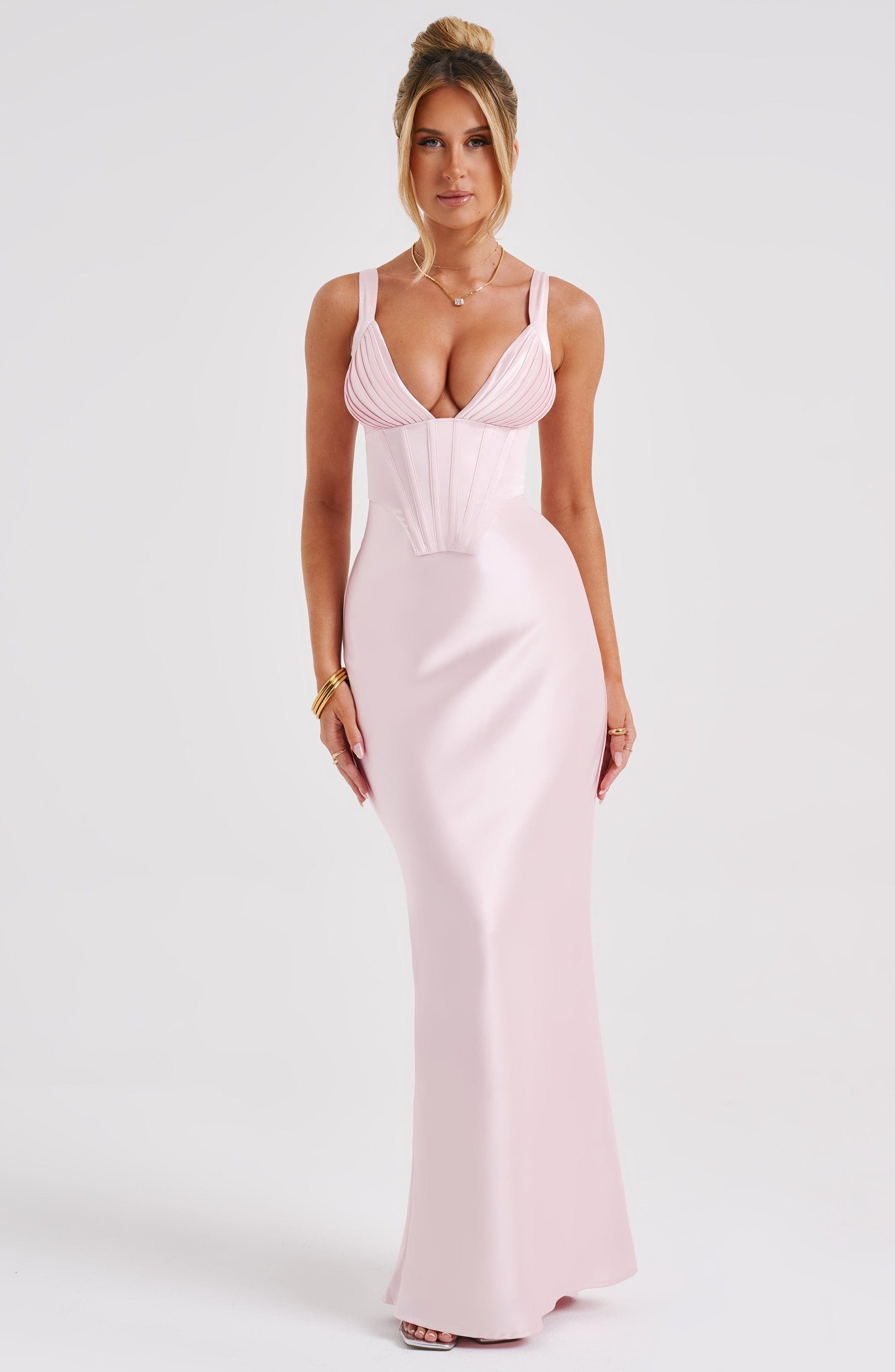  Shae Maxi Dress - Blush - Dress - DYAVOR® 