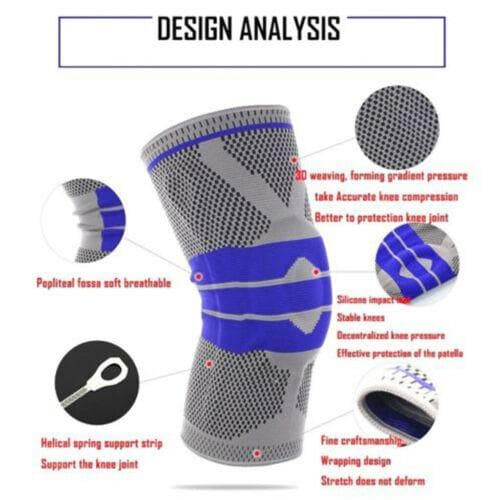  Silicone Spring Knee Protection Sleeve - Personal Care - DYAVOR® 