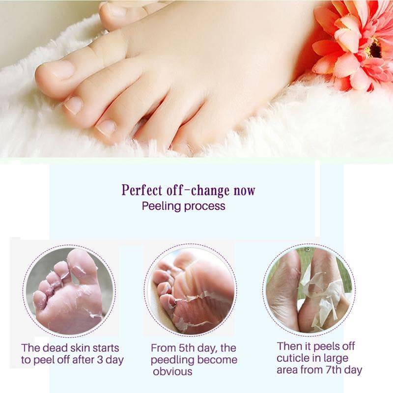 Silky Feet™ - Exfoliating Foot Masks (Buy 1, Get 2 FREE)