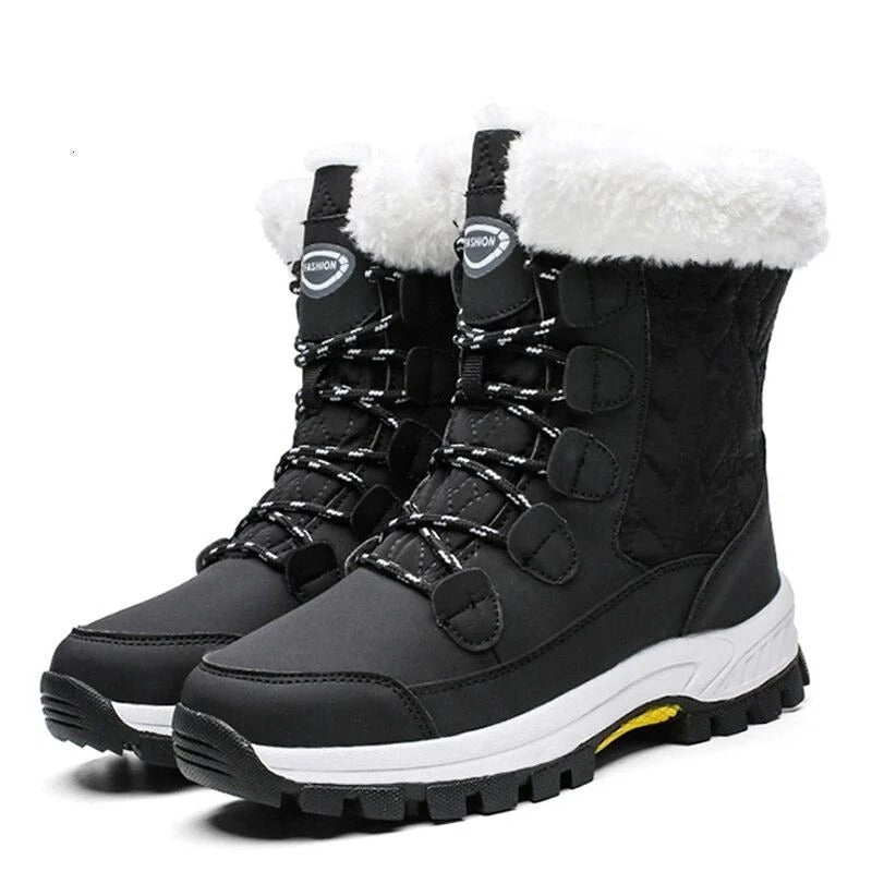  Groovywish Snow Boots Women Winter Keep Warm Water-proof Shoes -  - DYAVOR® 