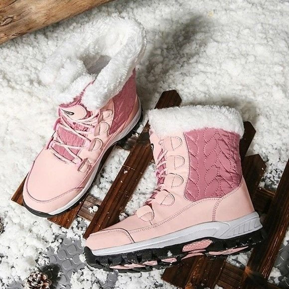  Groovywish Snow Boots Women Winter Keep Warm Water-proof Shoes -  - DYAVOR® 