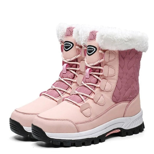 Groovywish Snow Boots Women Winter Keep Warm Water-proof Shoes -  - DYAVOR® 