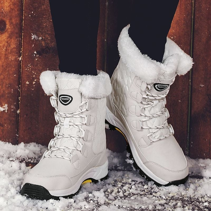  Groovywish Snow Boots Women Winter Keep Warm Water-proof Shoes -  - DYAVOR® 