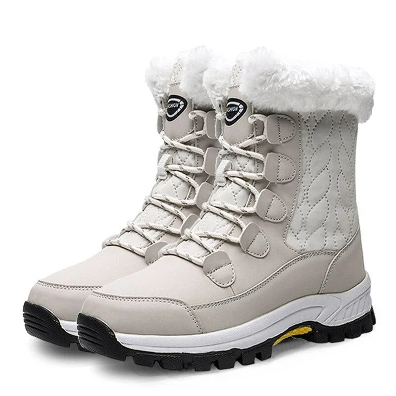  Groovywish Snow Boots Women Winter Keep Warm Water-proof Shoes -  - DYAVOR® 