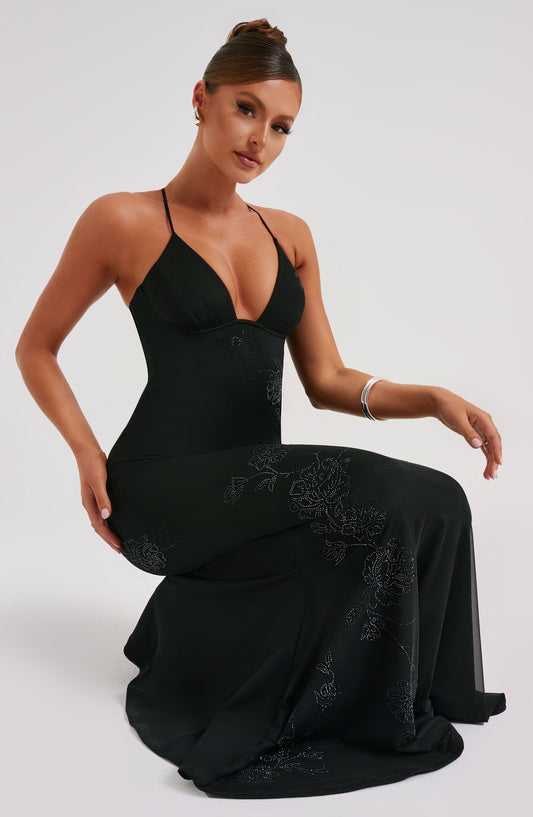  Teresa Maxi Dress - Black - Dress - DYAVOR® 