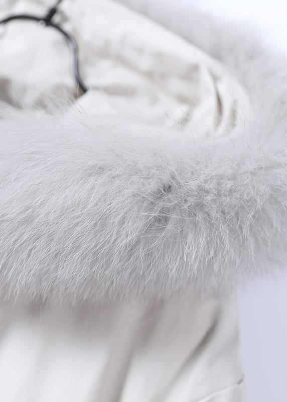  Loose fitting warm winter coat hooded drawstring parkas -  - DYAVOR® 