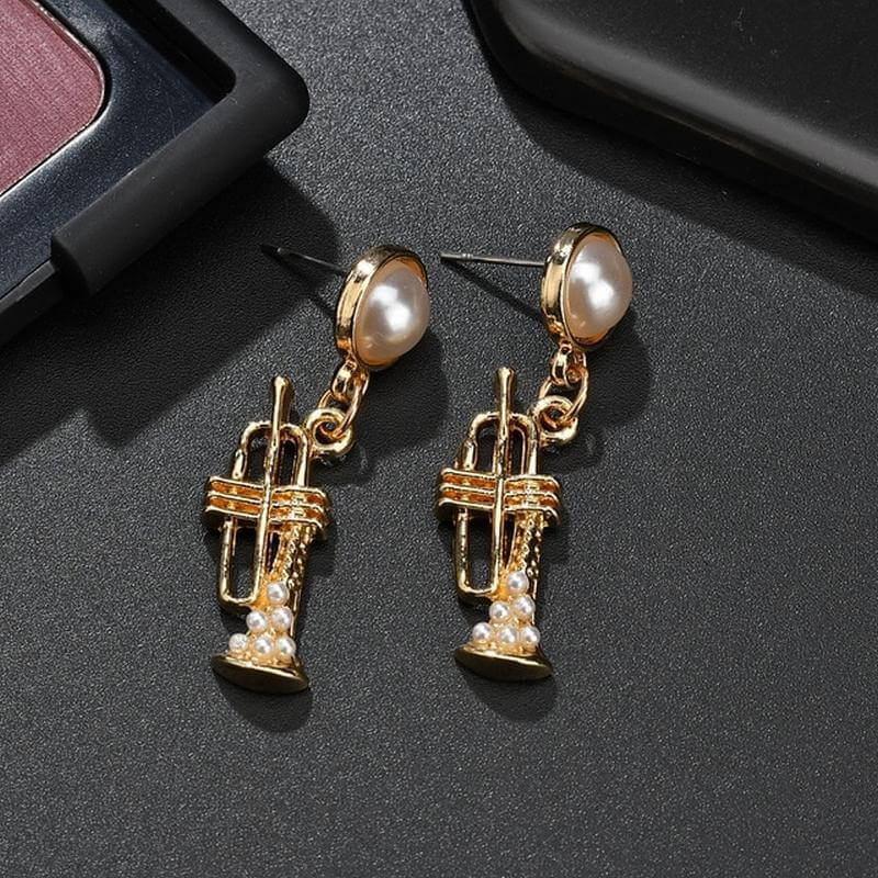  Trumpet Earrings - Trumpet Earrings - DYAVOR® 