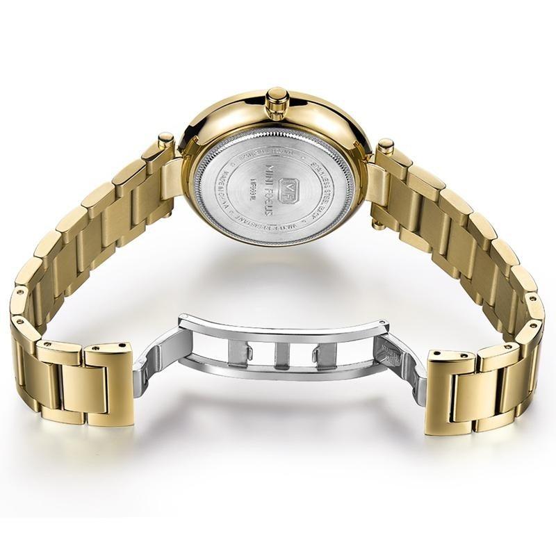 Ultrathin Rhinestone Diamond Quartz Women's Watches with Bracelet