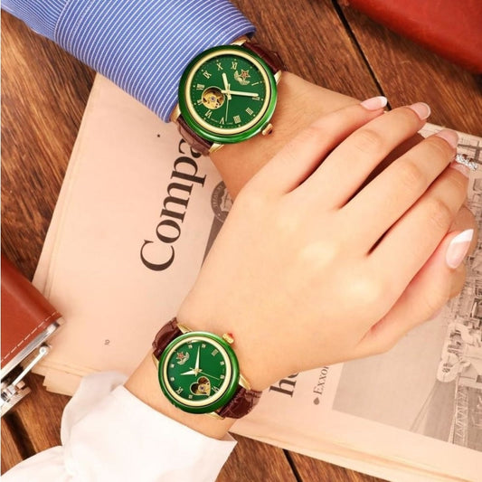 Unisex Hollow Fashion Creative Automatic Mechanical Wrist Watch