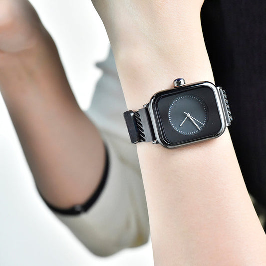  Unisex Minimalist Creative Rectangle Dial Quartz Movement Watch - Unisex Style Watches - DYAVOR® 