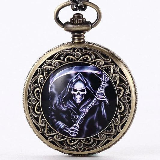  Unisex Retro Steampunk Bronze Final Destination Theme Pocket Watch - Unisex Style Watches - DYAVOR® 