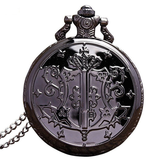  Unisex Shining Smooth Full Metal Alchemist Pendant Chian Quartz Pocket Watch - Unisex Style Watches - DYAVOR® 