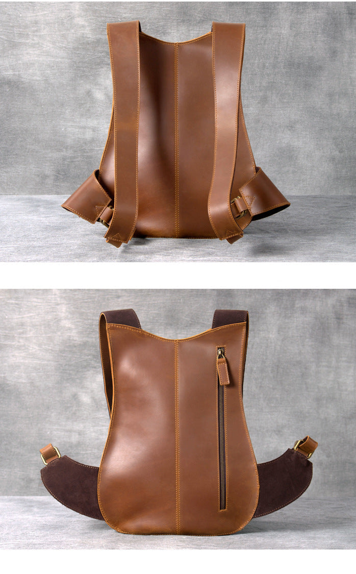  Unisex Vintage Crazy Designer Horse Simple Small Daypack Backpack - Backpacks - DYAVOR® 