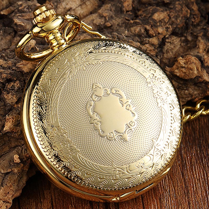  Unisex Vintage Double Side Steampunk Hollow Deer Pattern Fob Pocket Watch - Unisex Style Watches - DYAVOR® 