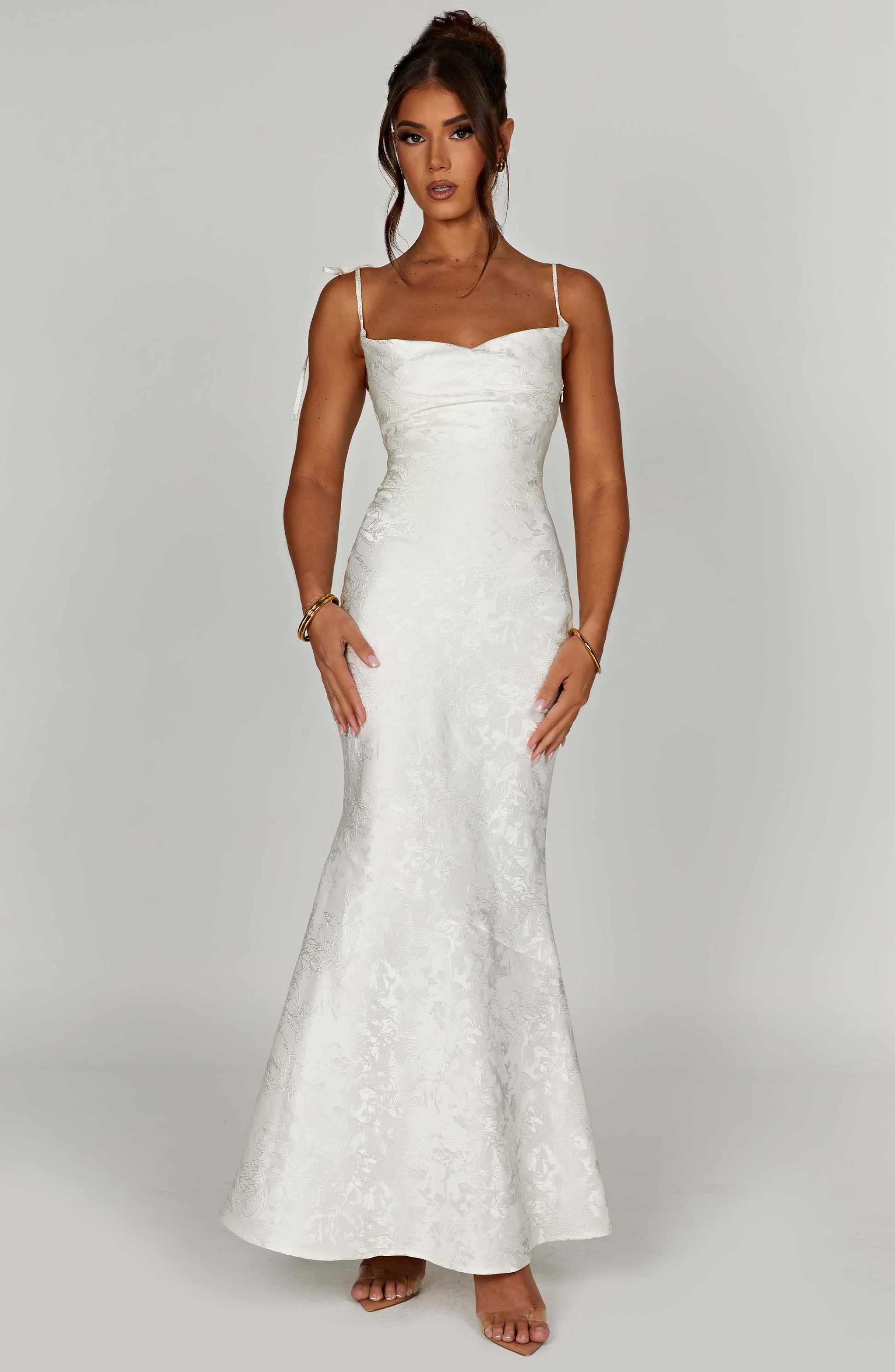  Whitney Maxi Dress - Ivory - Dress - DYAVOR® 