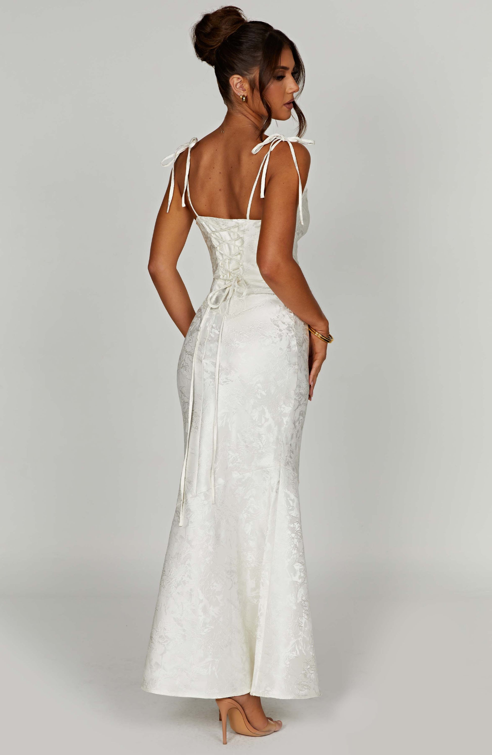 Whitney Maxi Dress - Ivory - Dress - DYAVOR® 