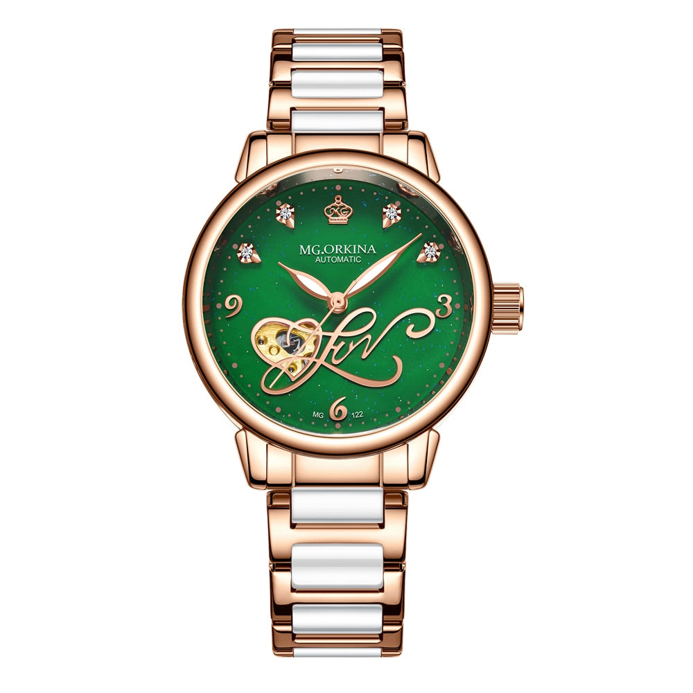  Women's Casual Hollow Steel Strap Luminous Hands Bracelet Wristwatches - Watches for Women - DYAVOR® 