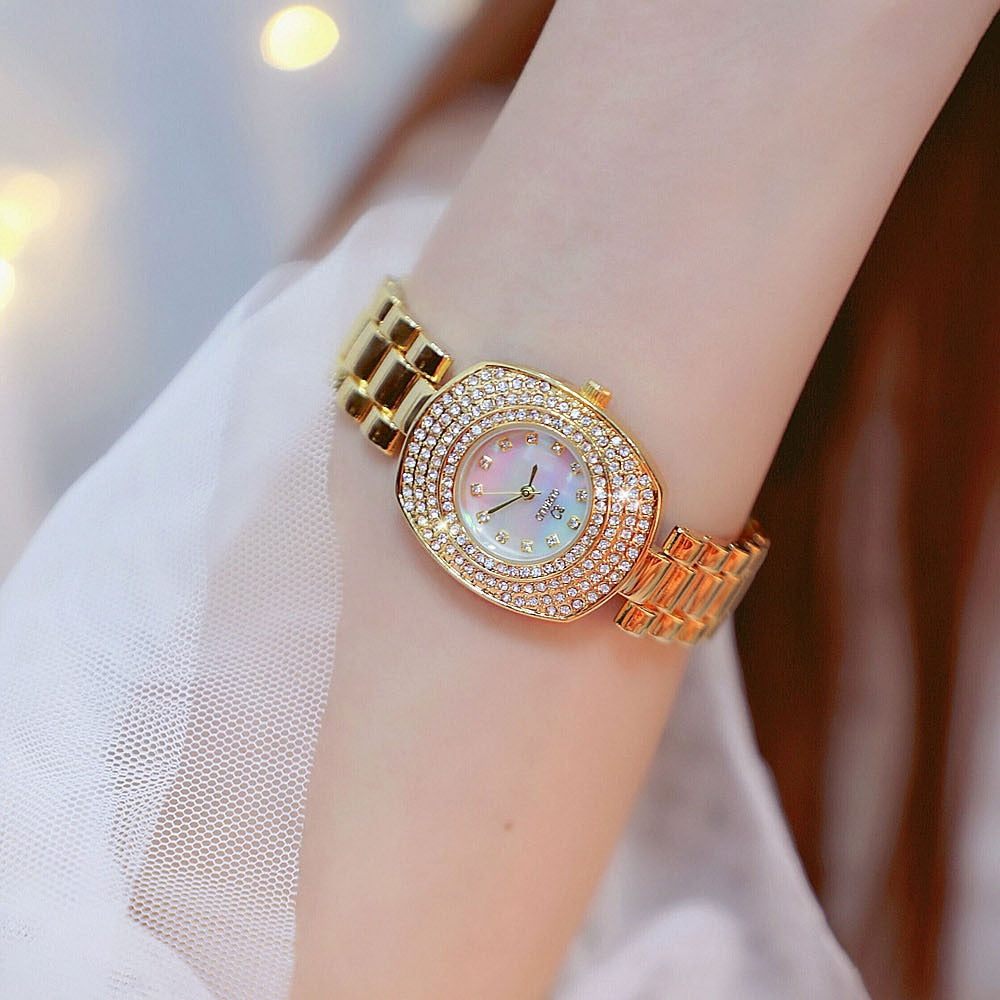  Women's Luxury Fashion Rectangle Full Rhinestone Quartz Watches - Watches for Women - DYAVOR® 