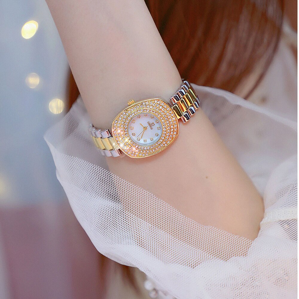  Women's Luxury Fashion Rectangle Full Rhinestone Quartz Watches - Watches for Women - DYAVOR® 